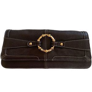 🎉 Bundle 3/$10 Loft Large Faux Leather Clutch Purse